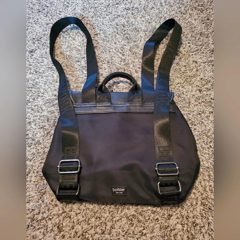 Botkier Black Mini Backpack Purse - Picture 3 of 5